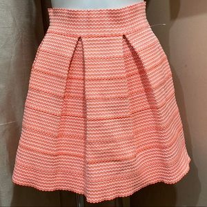 Pookie & Sebastian Embroidered Pleated Skirt